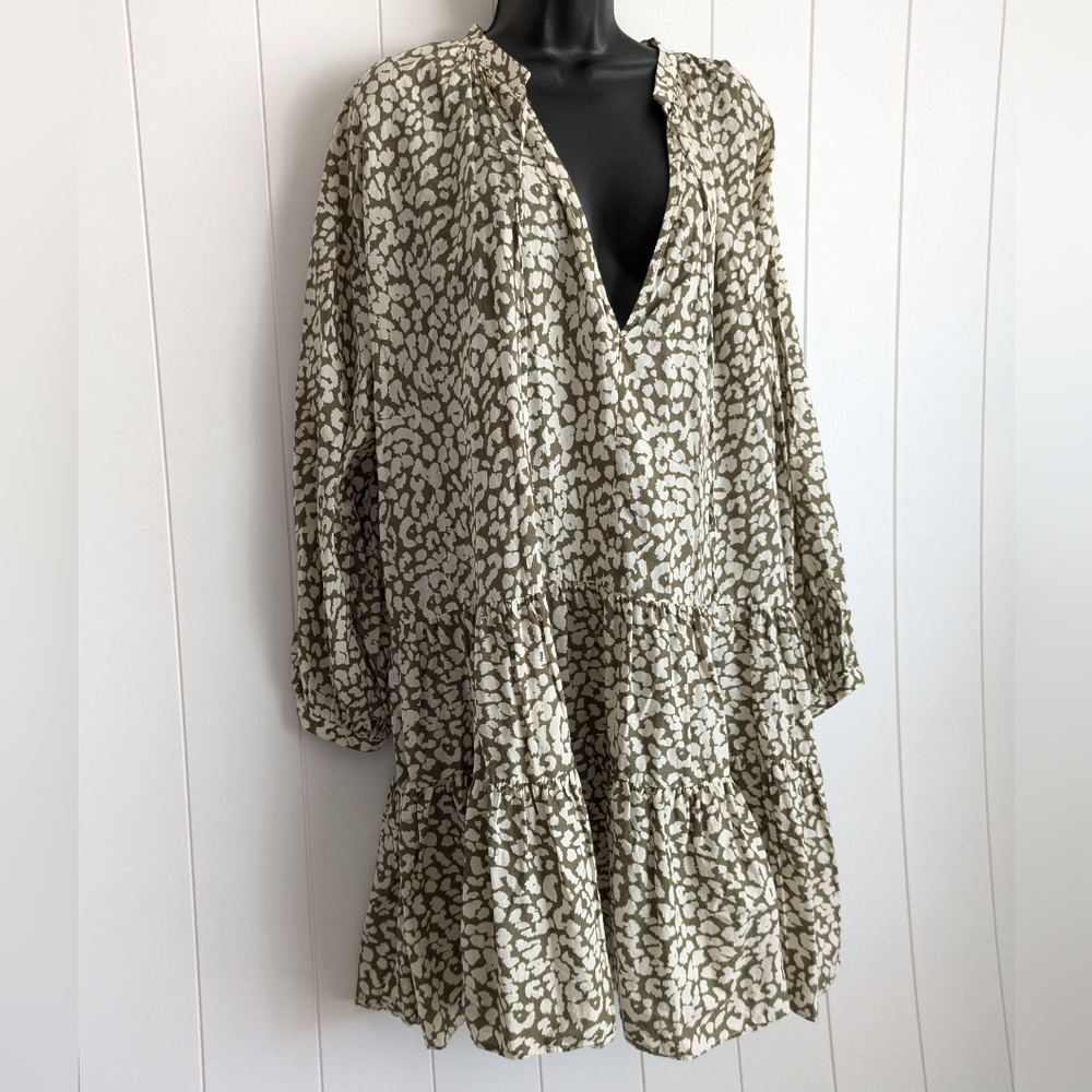 NWT Love Stories X H&M Tiered Beach Tunic Dress M